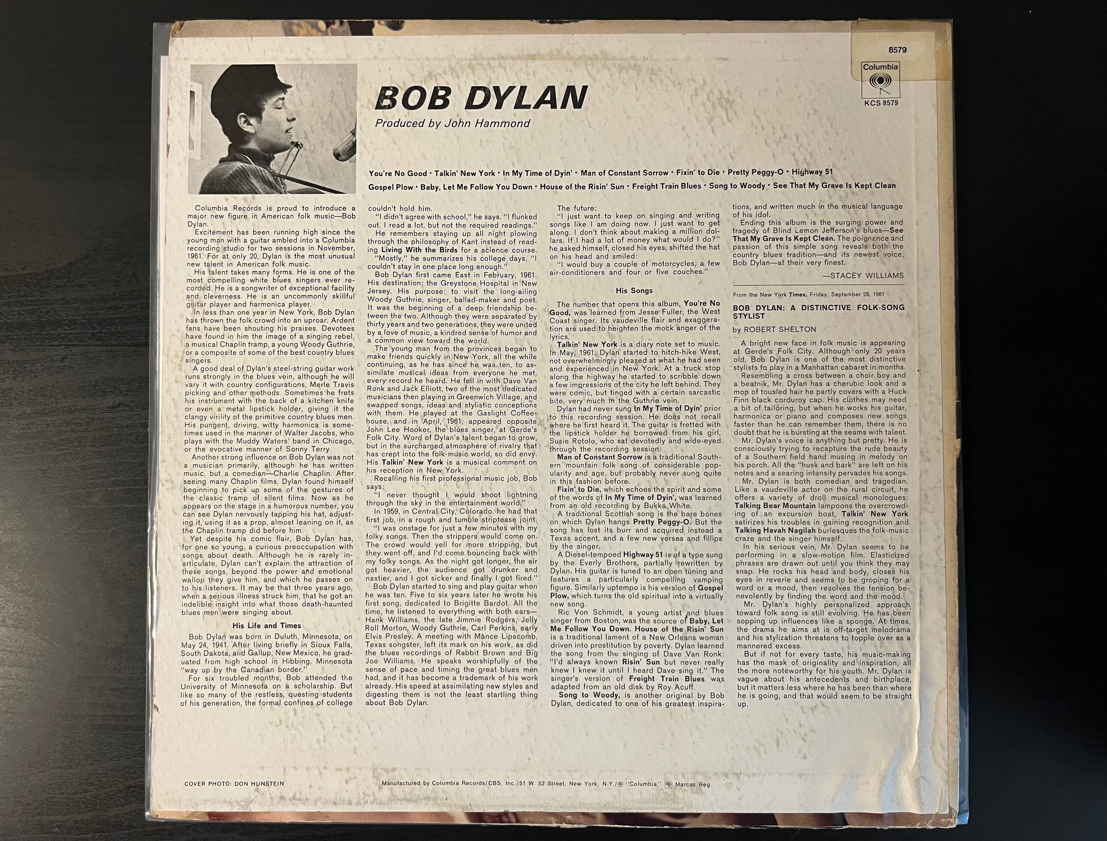 Bob Dylan (1975) - Bob Dylan KCS 8579
