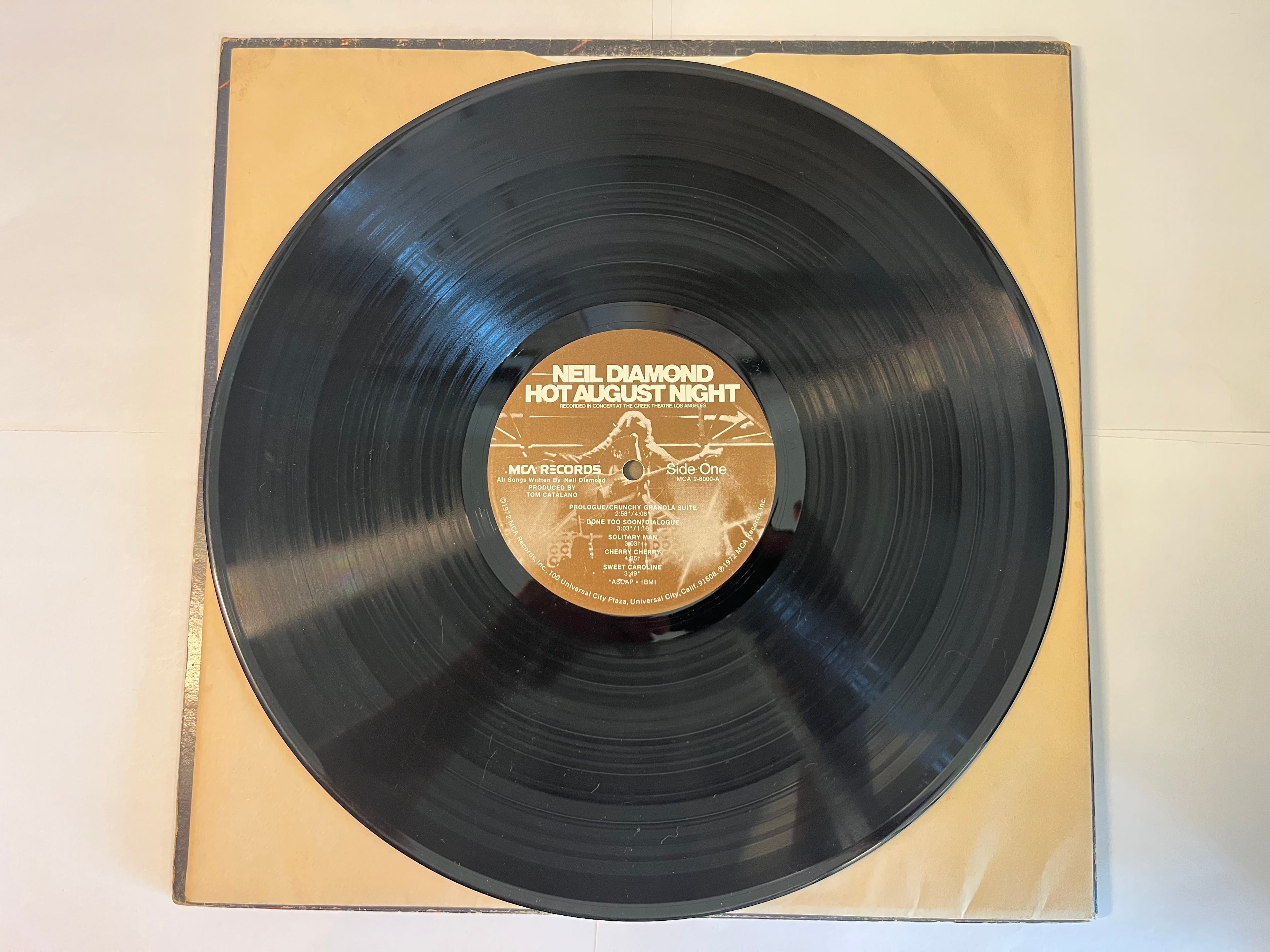 Hot August Night (1973) - Neil Diamond MCA 2-8000