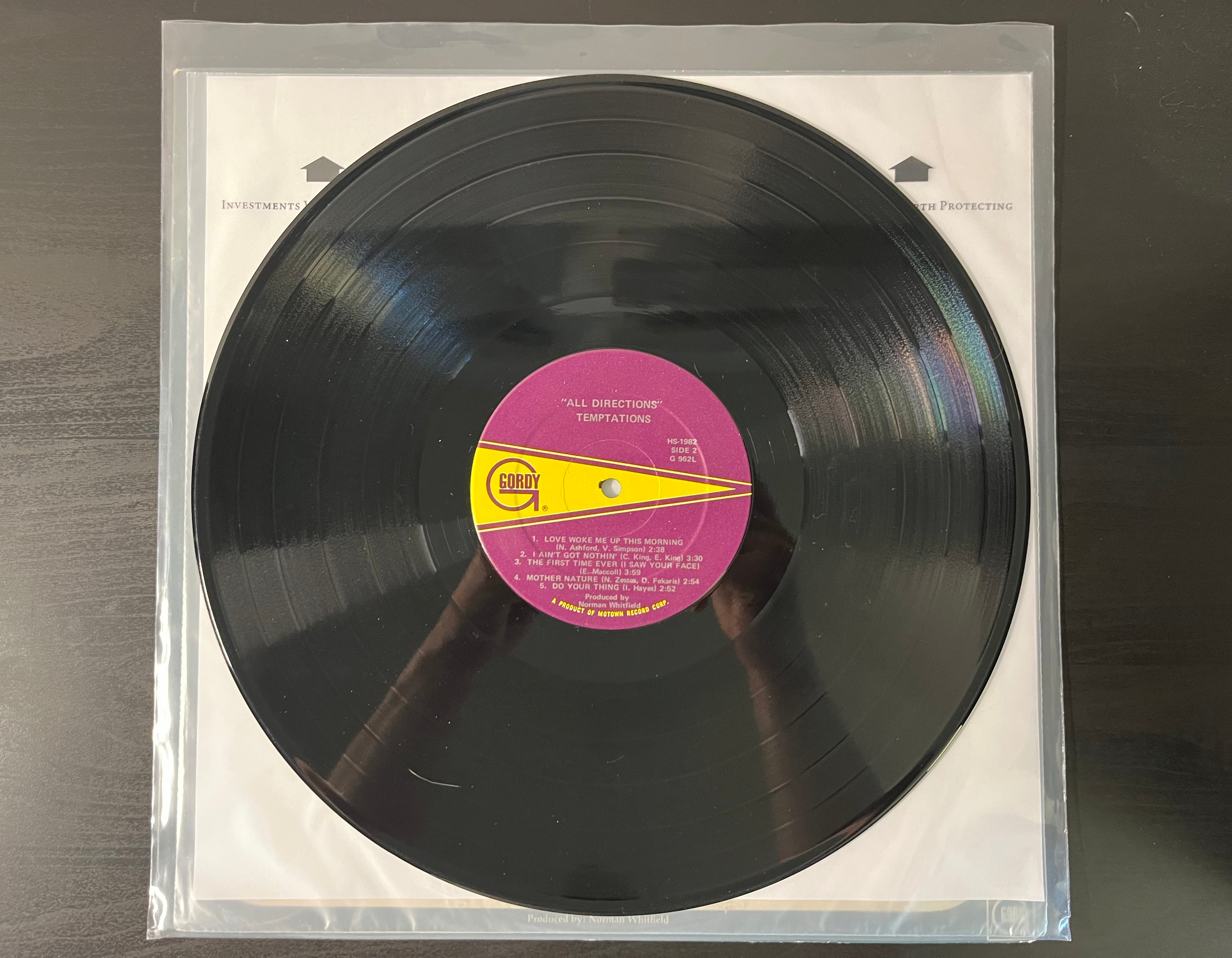 All Directions (1972) - The Temptations G 962L, G962L