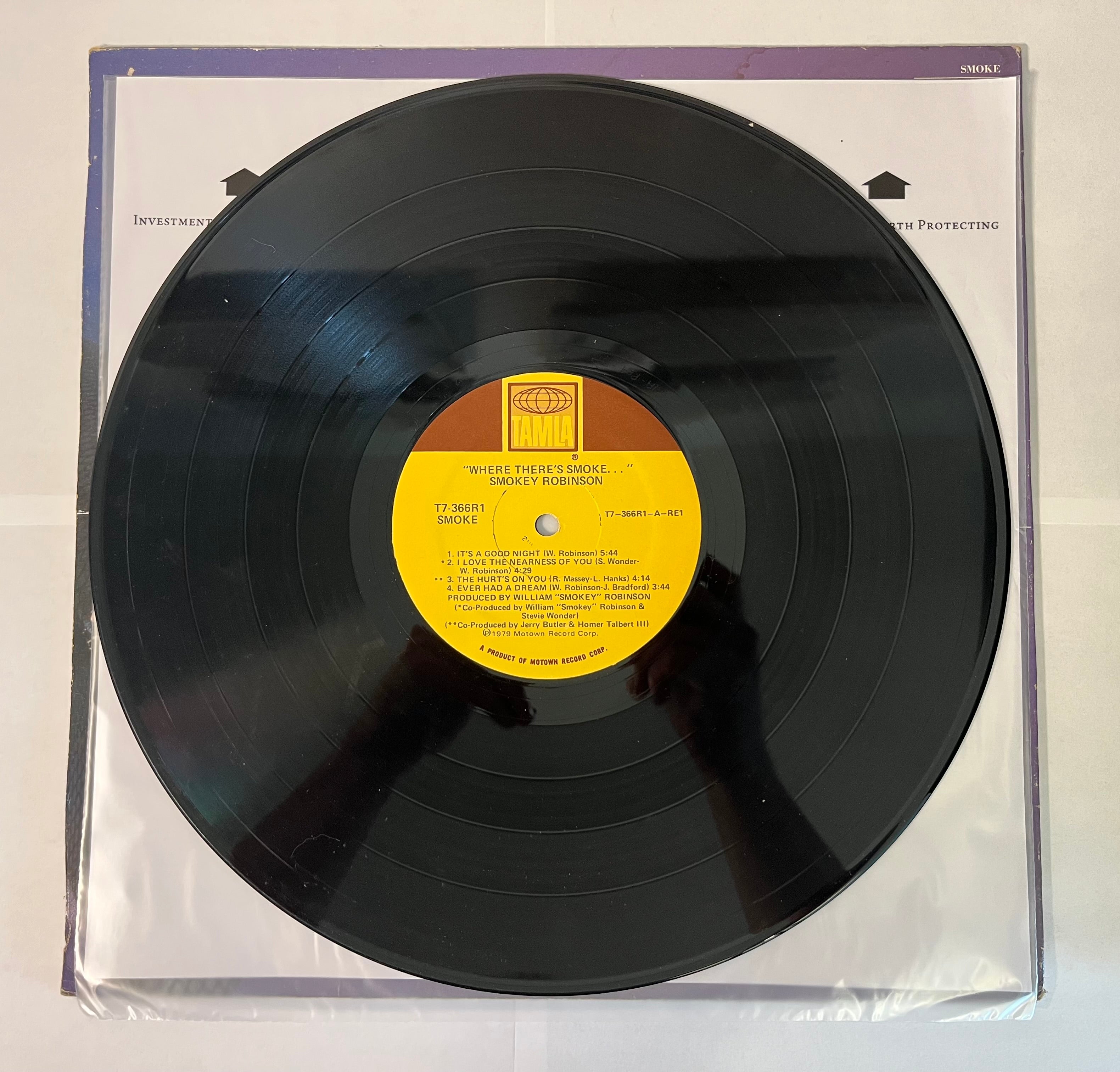 Where There's Smoke... (1979) - Smokey Robinson T7-366R1