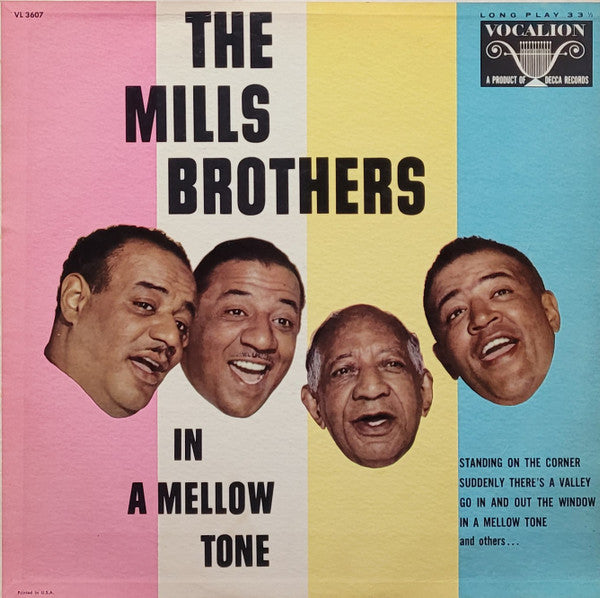 In A Mellow Tone (1958) - The Mills Brothers VL 3607