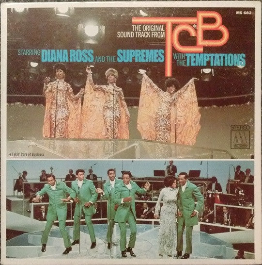 The Original Sound Track From TCB  (1968) - Diana Ross And The Supremes* With The Temptations MS 682, MS-682