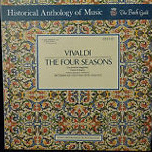 The Four Seasons (1972) - Antonio Vivaldi, Jan Tomasow, Anton Heiller, I Solisti Di Zagreb* HM-15 SD