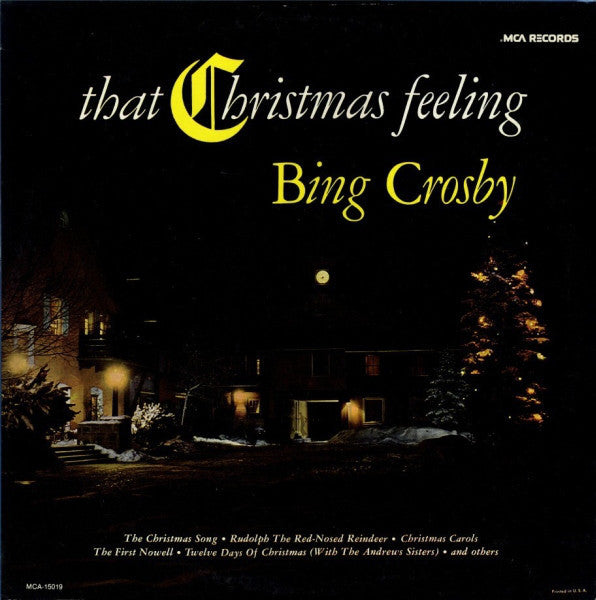That Christmas Feeling (1980) - Bing Crosby MCA-15019